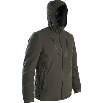 SOLOGNAC Lovecká bunda nepromokavá hřejivá nehlučná 900 zelená M ZELENÁ