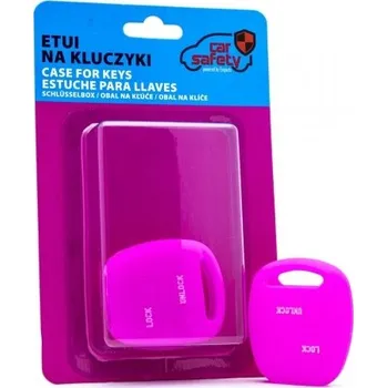 Růžové silikonové pouzdro na klíče Toyota - EPKC100 CARSAFETY