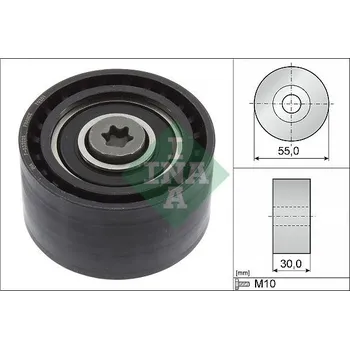 Rozvod motoru Vratná/vodicí kladka, ozubený řemen Schaeffler INA 532 0874 10