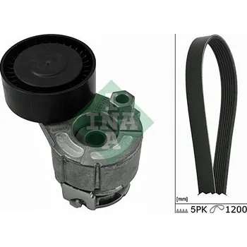 Sada žebrovaných klínových řemenů Schaeffler INA 529 0015 10