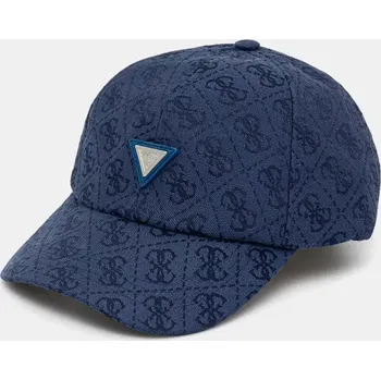Kšiltovka Kšiltovka Guess dámská, tmavomodrá barva, vzorovaná, V5GZ03 WH492 V5GZ03.WH492 59X, vel. ONE SIZE