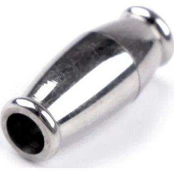 Magnetické zapínání z nerezové oceli, barva 2 (2,4 mm) platina