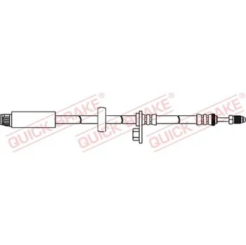 Brzdová hadice Brzdová hadice QUICK BRAKE 32.806