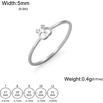 Prsten Cazador prsten gender symbol | ocelový šperk - Lesbička-S , 9