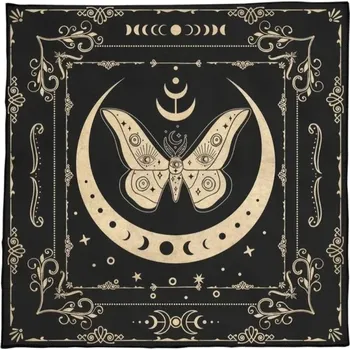 Podložka pod myš Herní podložka tarot s mystickým motivem | herní podložka, látková podložka - E , 50x50 cm