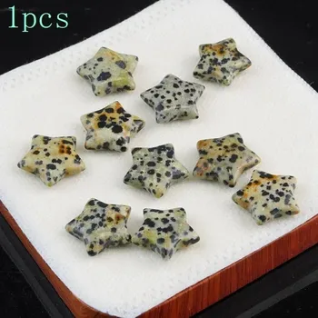 Sběratelství Přírodní krystal hvězda 20mm | ochranný amulet 1 ks - Přírodní Dalmation