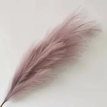 umělá květina Umělá pampová tráva boho do bytu i na svatbu | pampová tráva, boho dekorace - Světle fialová