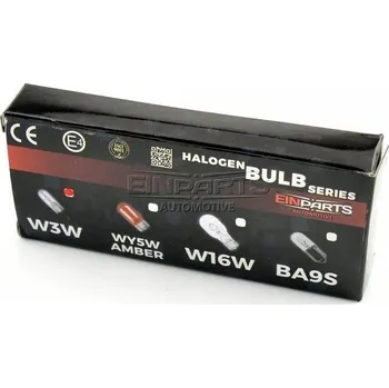 Osvětlení automobilu Halogenová žárovka Einparts EPB37 T10 3W 12V v kartonové krabici EINPARTS AUTOMOTIVE