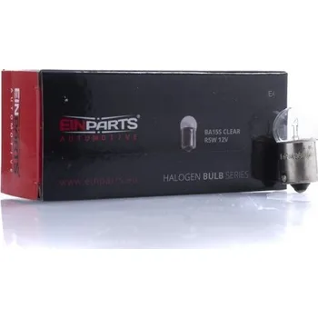 Osvětlení automobilu Halogenová žárovka Einparts EPB13 BA15S R5W 12V - Karton 12V EINPARTS AUTOMOTIVE