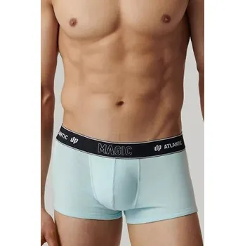 Pánské spodní prádlo Pánské boxerky Atlantic MH-1200 - magic pocket Světle modrá XL