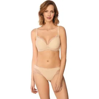 Podprsenka Push-up podprsenka Nipplex Pepite - hladká Béžová 80B