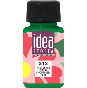 Speciální výtvarná barva Maimeri Idea Stoffa Barva na látky Opaque Green Light 60 ml 1 ks