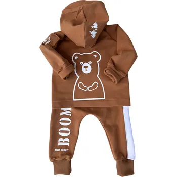 ANDY Boom mikina/kabátek bear karamel - Karpaty Velikost děti: 80