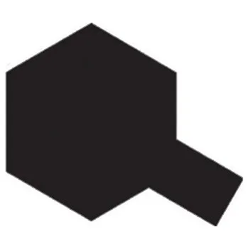 Modelářská barva Tamiya 81518 Tamiya X-18 Black/Černá Polomatná - expresní doprava