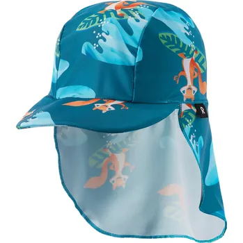 Kojenecké oblečení Dětská UV kšiltovka Reima Kilpikonna Deep Ocean Obvod hlavy: 48/50 cm