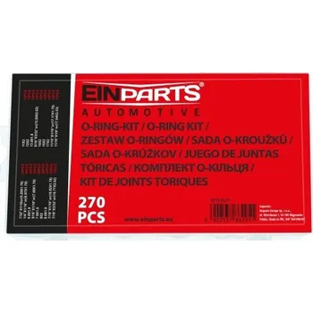 Auto-moto Univerzální těsnění O-kroužky 270 ks EINPARTS - Dílna, Nástroje, Těsnění EINPARTS AUTOMOTIVE