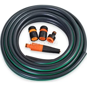 Zahradní hadice TUBI Set Green planet 1/2"-10 m s koncovkami plast