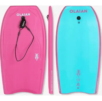 Bodyboard DECATHLON Bodyboard 100 pro začátečníky 42 RŮŽOVÁ