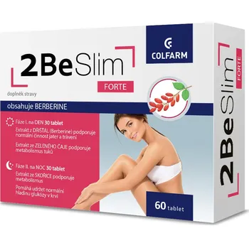 Colfarm 2BE SLIM FORTE den a noc, 60 tbl