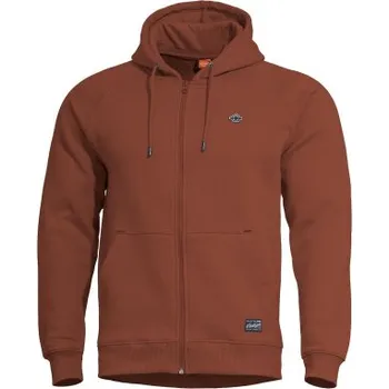 Pánská mikina Mikina Phaeton se zipem, Pentagon, Maroon Red, L