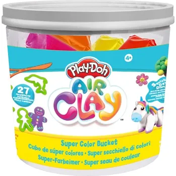 Modelovací hmota Play-Doh Air Clay Super Color Bucket Kbelík 0179