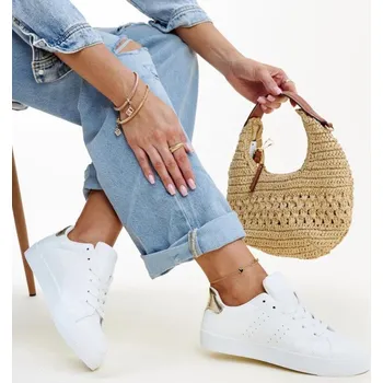 Dámské tenisky Dámská sportovní obuv AEF3302 / 207288 Ecru - Solea ecri(krémová) 38