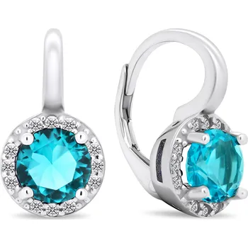 Náušnice Brilio Silver Jedinečné stříbrné náušnice se zirkony EA431WAQ + 2 měsíce na vrácení zboží