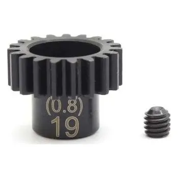 RC model Pinion Gear 19 Teeth Kyosho 1:8 (Mod 0.8-D5.0) Steel - expresní doprava