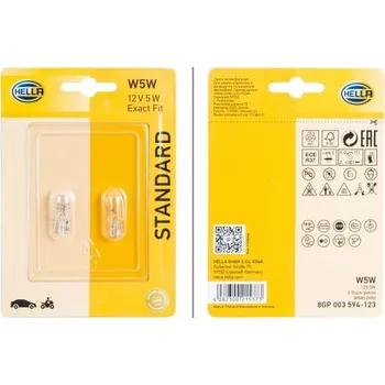 Povinná bezpečnostní výbava Žárovka, blikač HELLA 8GP 003 594-123