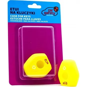 Žluté silikonové pouzdro na klíče BMW - EPKC119 CARSAFETY