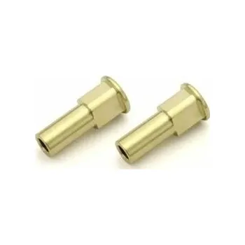 RC náhradní díl Kyosho Brass Front Hub Carrier Spacer set Inferno MP10 - 1 deg - expresní doprava