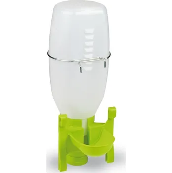 Chov hospodářského zvířete Napáječka s lahví pro holuby a drůbež (M&P) 2 l