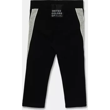 Dívčí legíny Dětské legíny United Colors of Benetton černá barva, hladké, 3P4ZCF05Z 3P4ZCF05Z.G.Seasonal 99X, vel. 168