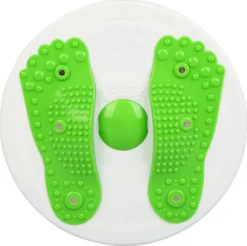 Masážní přístroj Twister pro cvičení a masáž | Masážní disk, rotační disk - Zelený