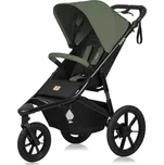 Lionelo - Sportovní kočárek AZURA černá/zelená