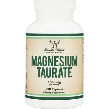 Fitness strava Double Wood Supplements Magnesium Taurate 210 kapslí