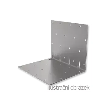 Tesařské kování Úhelník 90 Typ5 Prolis 40x53x53x1,5