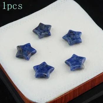 Sběratelství Přírodní krystal hvězda 20mm | ochranný amulet 1 ks - Přírodní sodalit