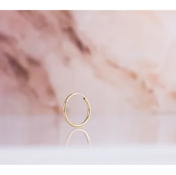 Náušnice Lillian Vassago Celozlatá kruhová náušnice 1,8 cm LLV31-GER009/1 Barva zlata: Žlutá