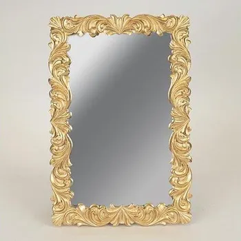 Zrcadlo Nástěnné zrcadlo 31,3x21 cm zlatá