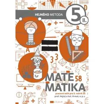 Cizojazyčná kniha Matematika 5. ročník - pracovný zošit 2. diel (tehlová) - Petr Hejný