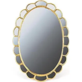 Zrcadlo Nástěnné zrcadlo 34,5x24,5 cm zlatá