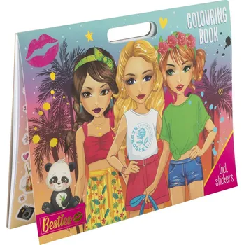 omalovánky Omalovánky Besties + samolepky