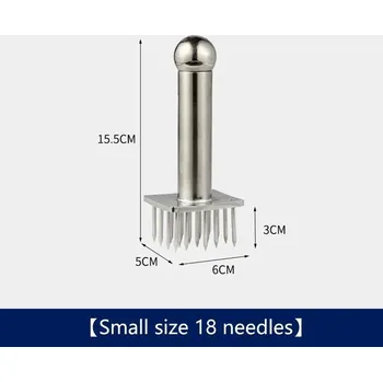 Palička na maso Nerezový masový tenderizér pro měkké maso | Naklepávač masa, kuchyňské kladivo - malý