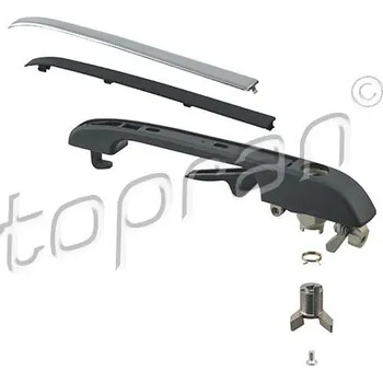 Dveře karosérie Vnější klika dveří HANS PRIES - TOPRAN 102 880