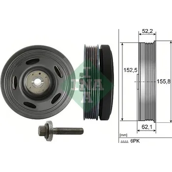 Sada řemenice, kliková hřídel Schaeffler INA 544 0515 20