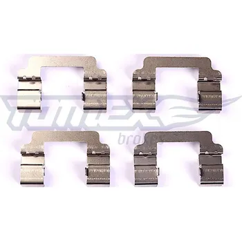 Přislušenství brzdového systému Sada příslušenství, obložení kotoučové brzdy TOMEX C TX 44-71