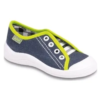 Chlapecké tenisky 246X024 25 - tenisky bez tkaniček, šedé S 246X024_25