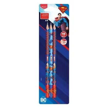 Ołówek Superman HB 6szt MAPED