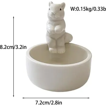 Svícen Roztomilý keramický zvířecí svícen na čajovou svíčku | svícen, dekorace - Typ 18